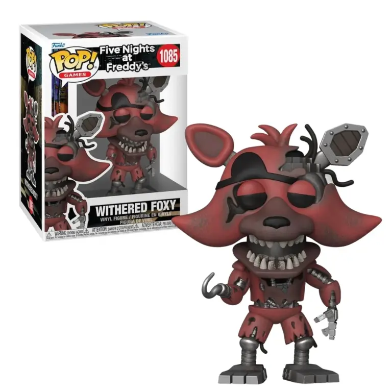 03. Funko Pop! Games Five Nights At Freddy’s Withered Foxy #1085