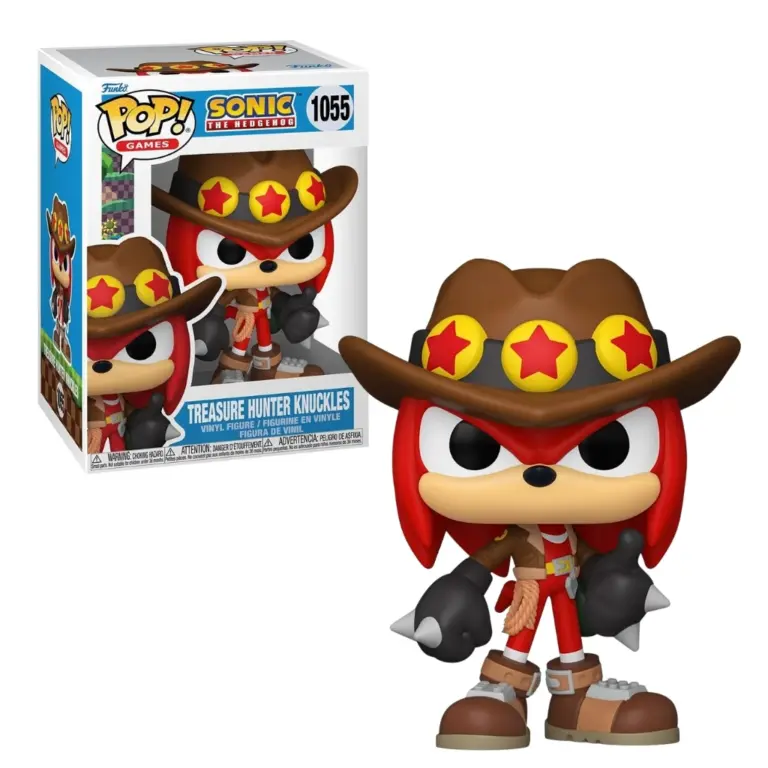 03. Funko Pop! Games Sonic Treasure Hunter Knuckles #1055
