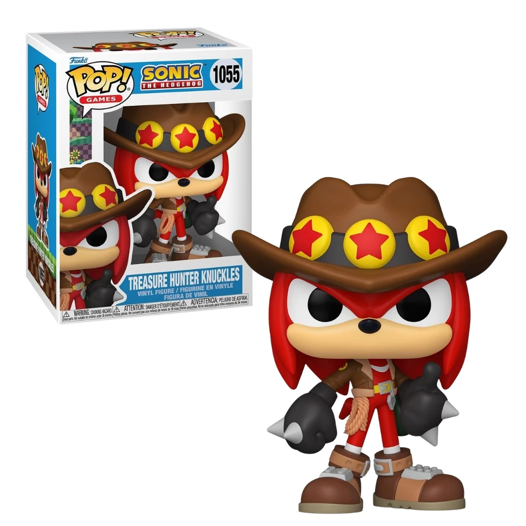 03. Funko Pop! Games Sonic Treasure Hunter Knuckles #1055