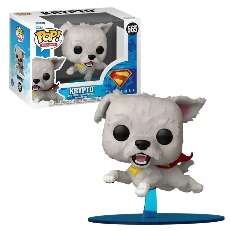 03. Funko Pop! Heroes Superman (2025) Krypto #565