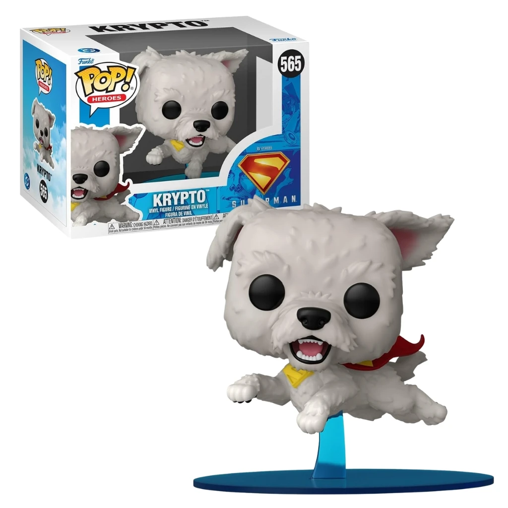 03. Funko Pop! Heroes Superman (2025) Krypto #565