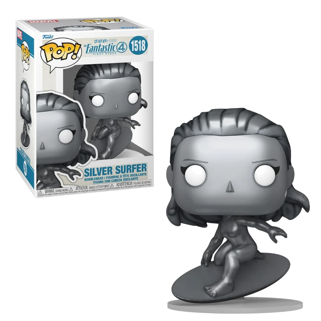 03. Funko Pop! Marvel The Fantastic Four Silver Surfer #1518