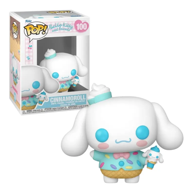 03. Funko Pop! Sanrio Hello Kitty And Friends Cinnamoroll (Ice Cream) #100