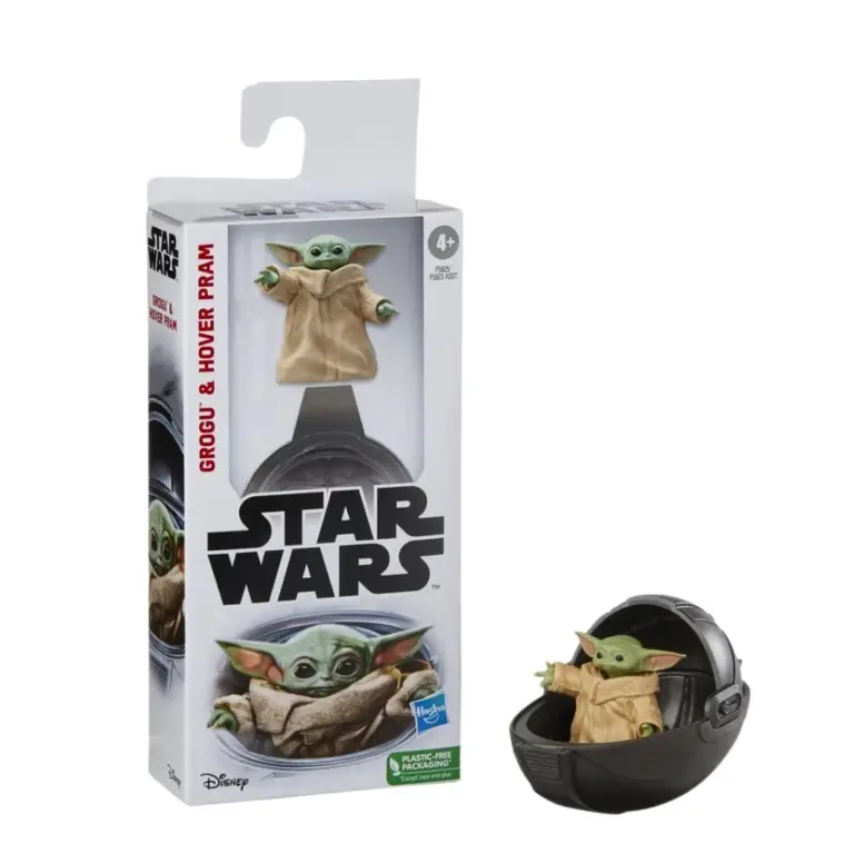 03. Hasbro Star Wars Grogu & Hover Pram Figura, 15cm