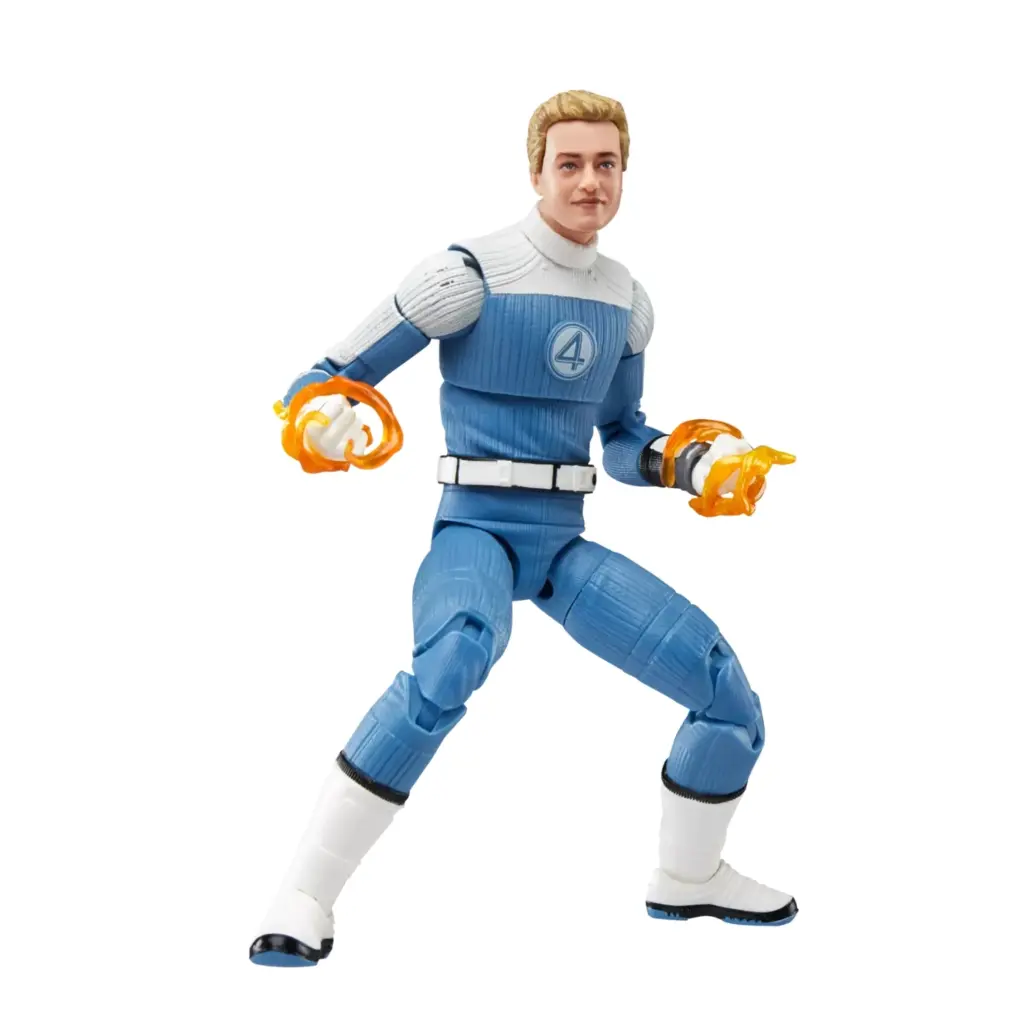 03. Marvel Legends Series The Fantastic 4 Johnny Storm Figura, 15cm