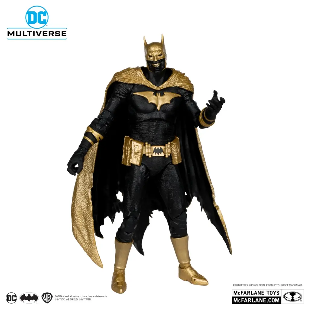 03. McFarlane Gold Label Batman Of Earth 22 Infected (Dark Metal) Figura, 18cm