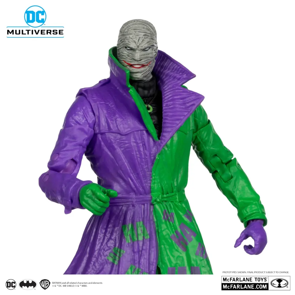 03. McFarlane Gold Label Hush (Jokerized) Figura, 18cm