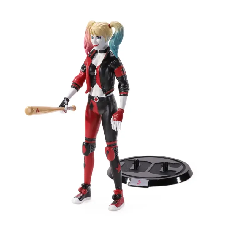 04. Bendyfigs DC Comics Harley Quinn (Rebirth) Figura, 19cm