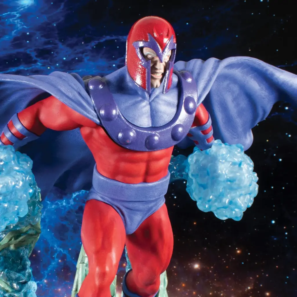 04. Diamond Select Marvel Gallery Magneto (Comic) Figura, 25 Cm