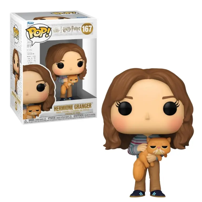 04. Funko Pop! Harry Potter Hermione Granger With Crookshanks #167
