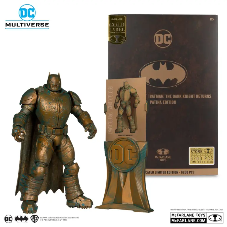 04. McFarlane Gold Label Armored Batman (DKR) Figura, 18cm