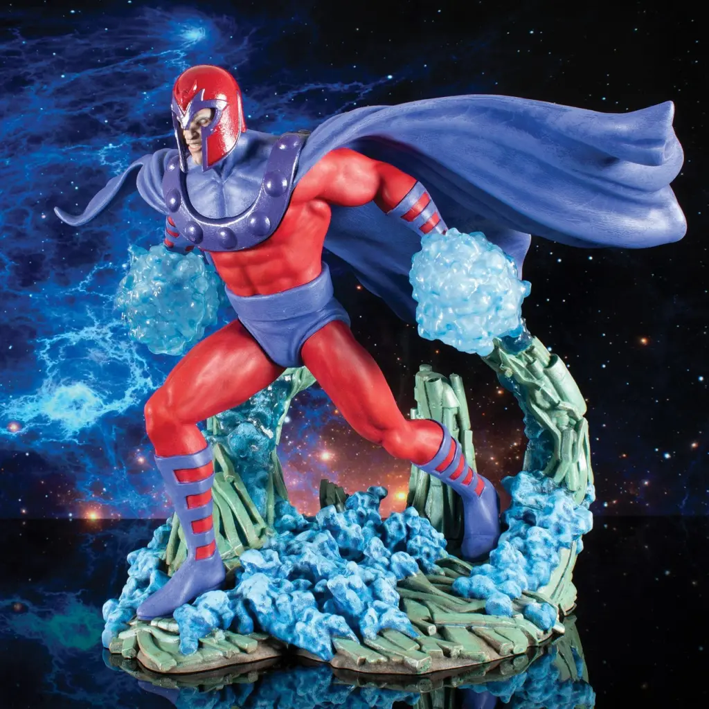 05. Diamond Select Marvel Gallery Magneto (Comic) Figura, 25 Cm
