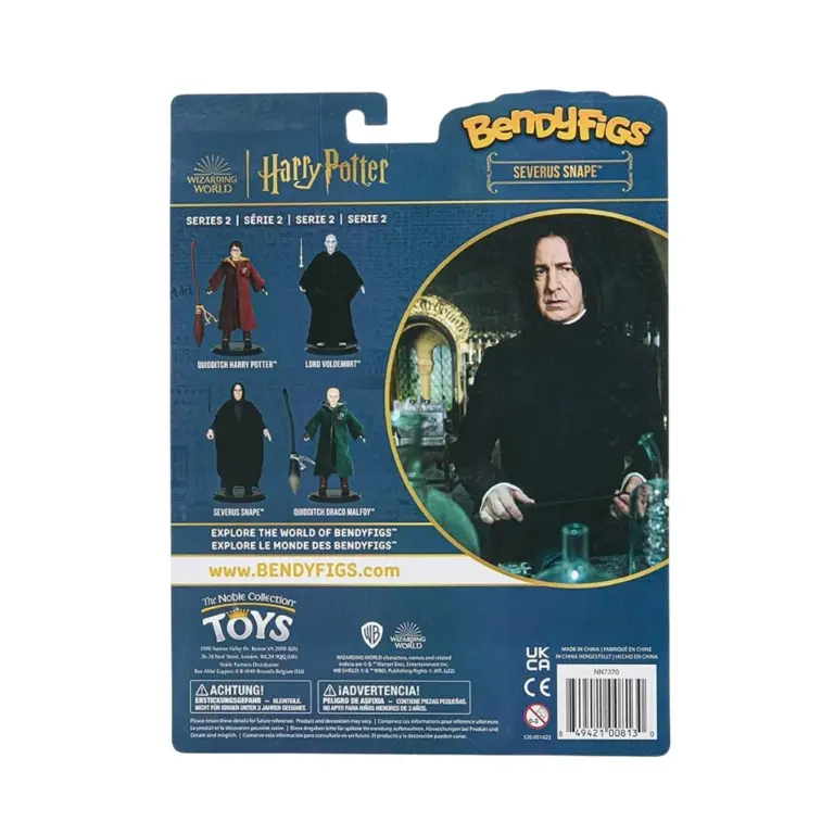 06. Bendyfigs Harry Potter Severus Snape Figura, 16cm