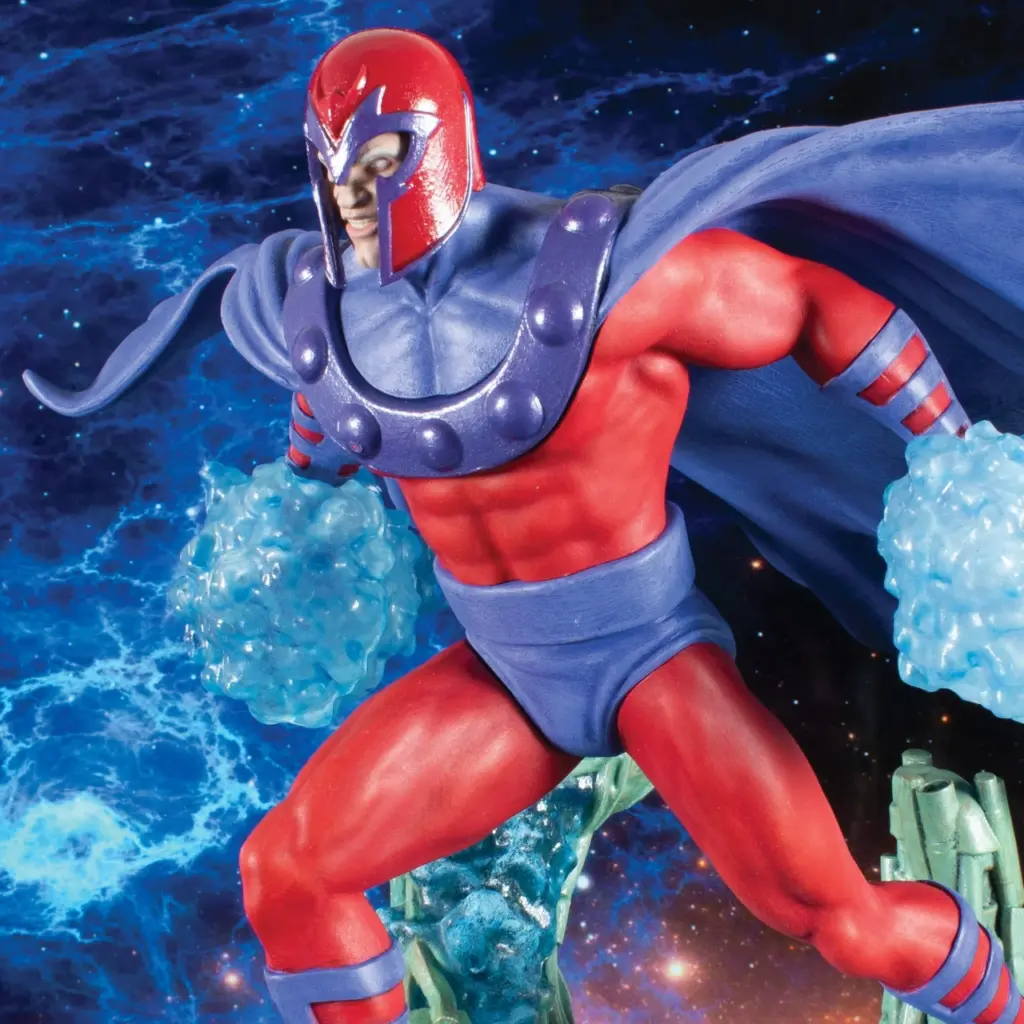 06. Diamond Select Marvel Gallery Magneto (Comic) Figura, 25 Cm