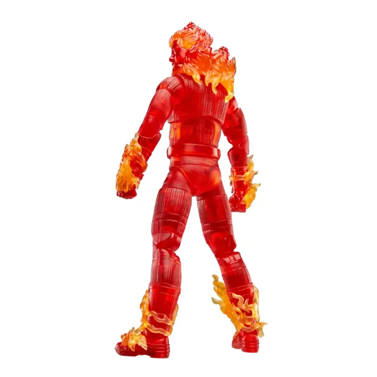 06. Marvel Legends Series The Fantastic 4 Human Torch Figura, 15cm
