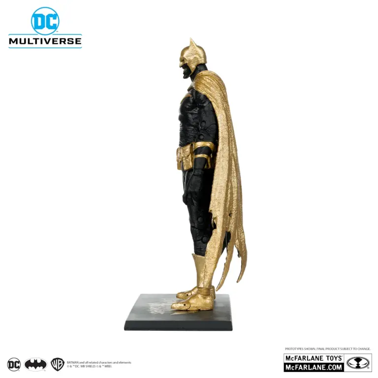 06. McFarlane Gold Label Batman Of Earth 22 Infected (Dark Metal) Figura, 18cm
