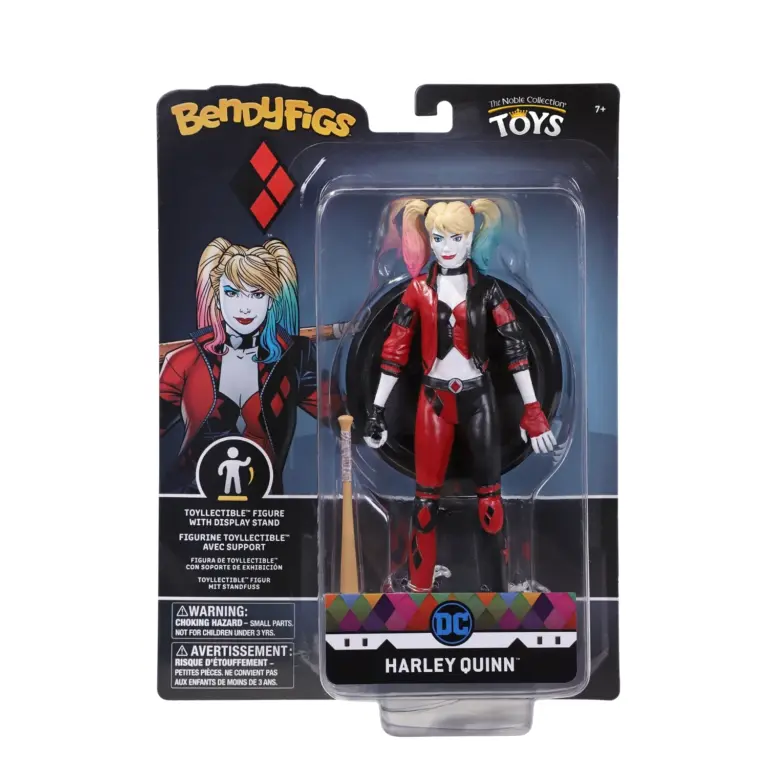 07. Bendyfigs DC Comics Harley Quinn (Rebirth) Figura, 19cm