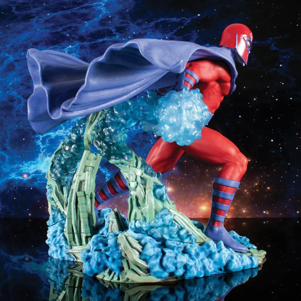 07. Diamond Select Marvel Gallery Magneto (Comic) Figura, 25 Cm