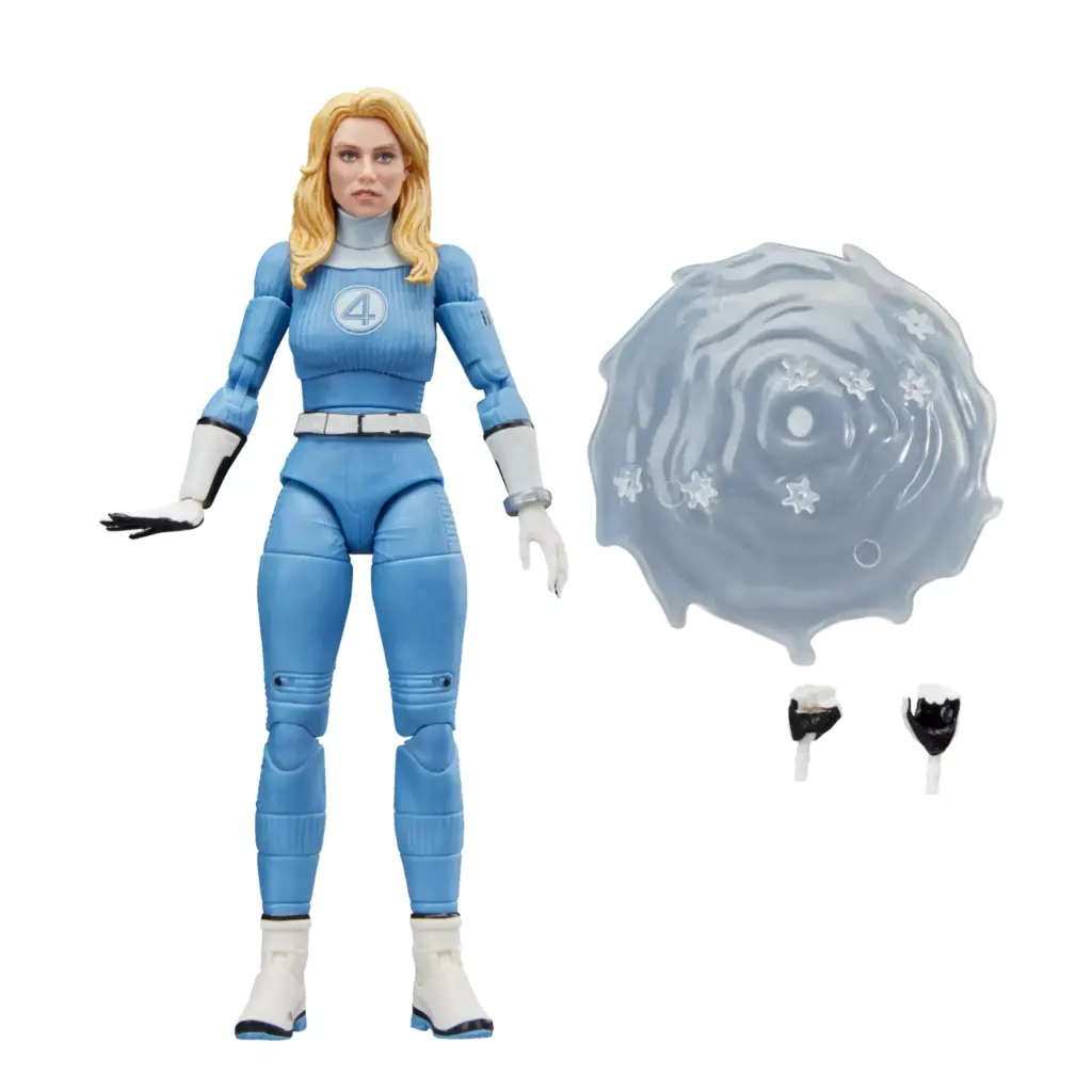 07. Marvel Legends Series The Fantastic 4 Invisible Woman Figura, 15cm