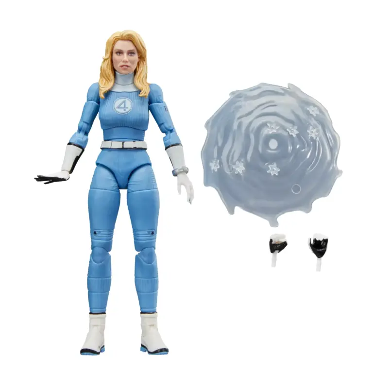 07. Marvel Legends Series The Fantastic 4 Invisible Woman Figura, 15cm