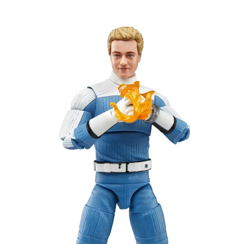 07. Marvel Legends Series The Fantastic 4 Johnny Storm Figura, 15cm