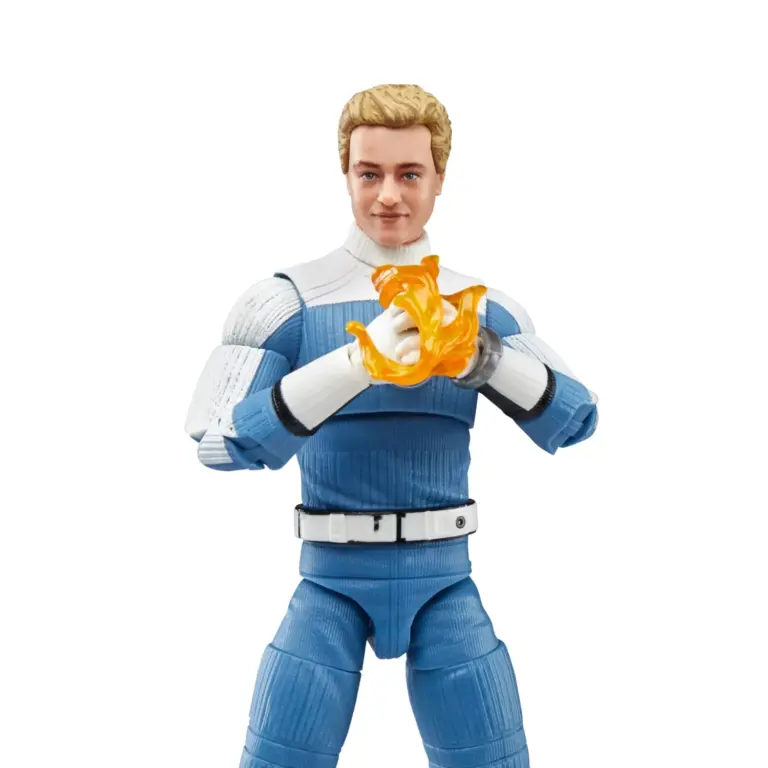 07. Marvel Legends Series The Fantastic 4 Johnny Storm Figura, 15cm