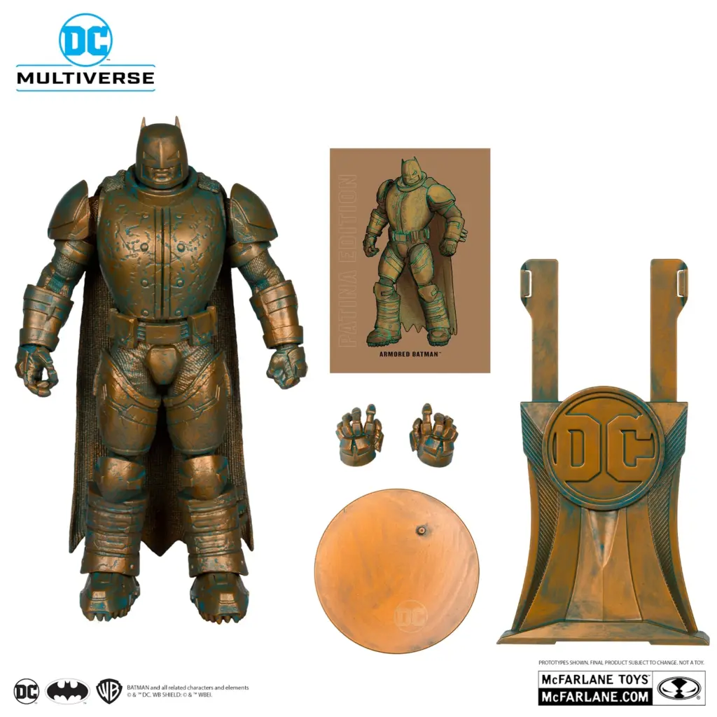 07. McFarlane Gold Label Armored Batman (DKR) Figura, 18cm