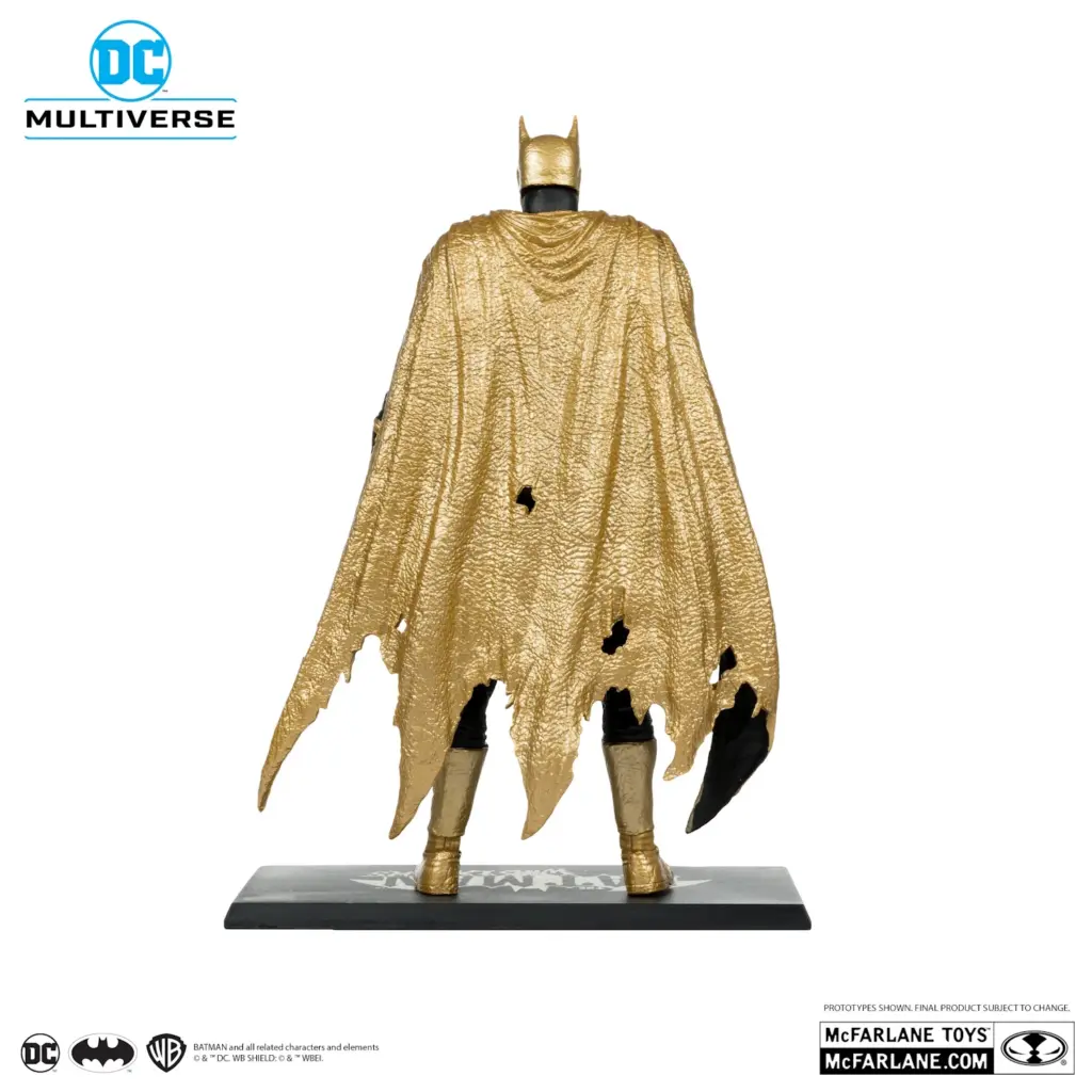 07. McFarlane Gold Label Batman Of Earth 22 Infected (Dark Metal) Figura, 18cm