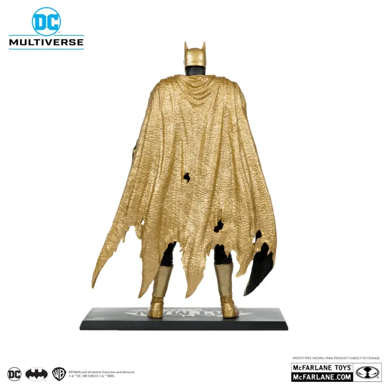 07. McFarlane Gold Label Batman Of Earth 22 Infected (Dark Metal) Figura, 18cm