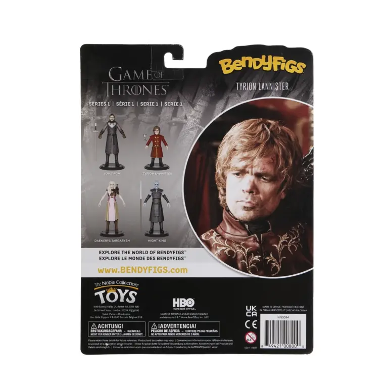 08. Bendyfigs Game Of Thrones Tyrion Lannister Figura, 15cm