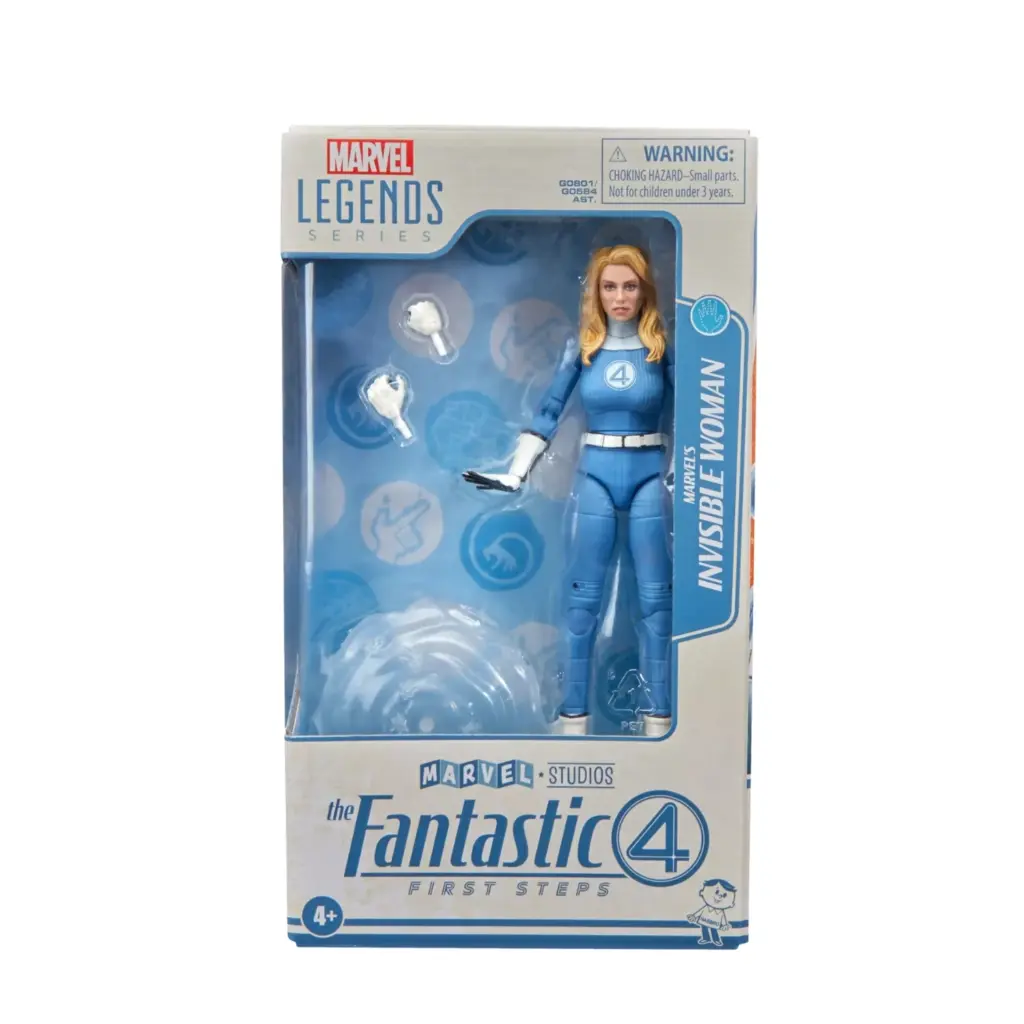 08. Marvel Legends Series The Fantastic 4 Invisible Woman Figura, 15cm