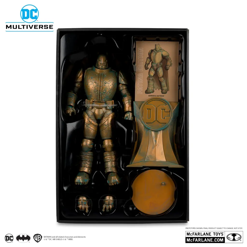 08. McFarlane Gold Label Armored Batman (DKR) Figura, 18cm