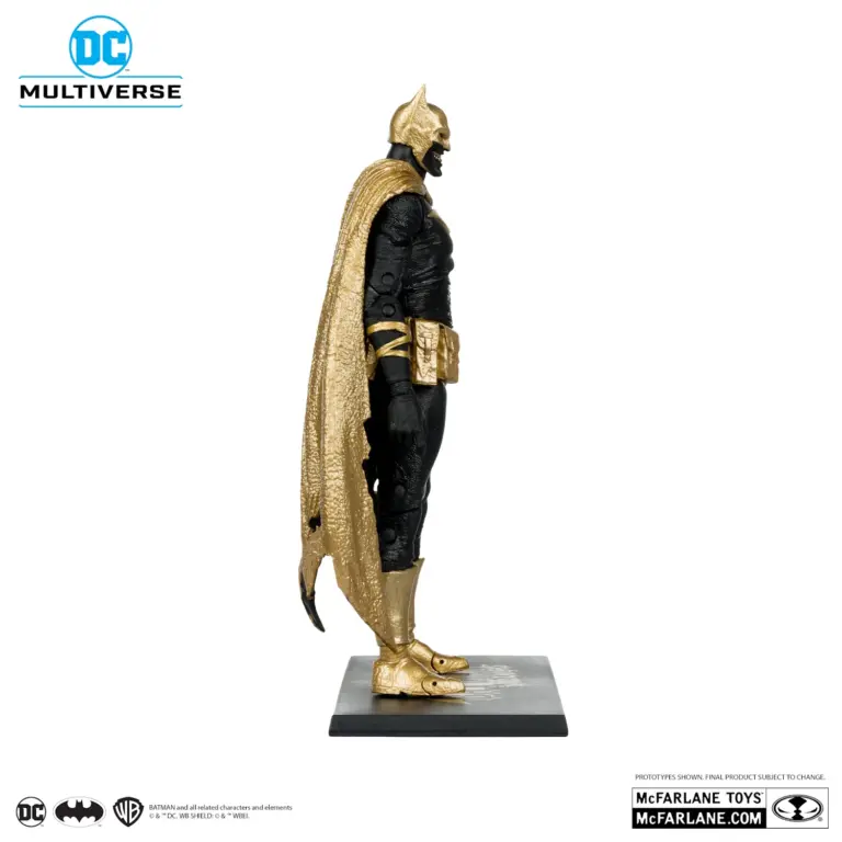 08. McFarlane Gold Label Batman Of Earth 22 Infected (Dark Metal) Figura, 18cm