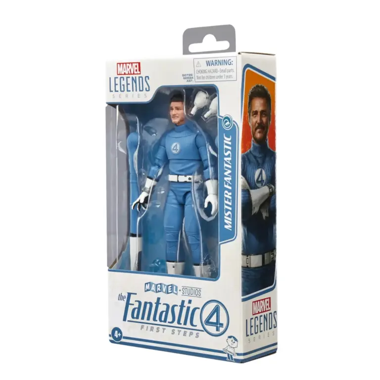 09. Marvel Legends Series The Fantastic 4 Mister Fantastic Figura, 15cm