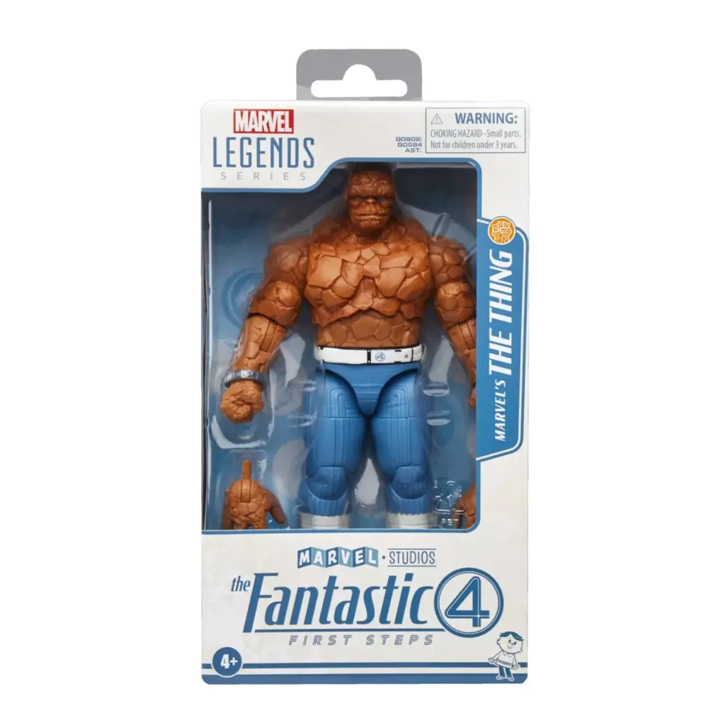 10. Marvel Legends Series The Fantastic 4 The Thing Figura, 15cm