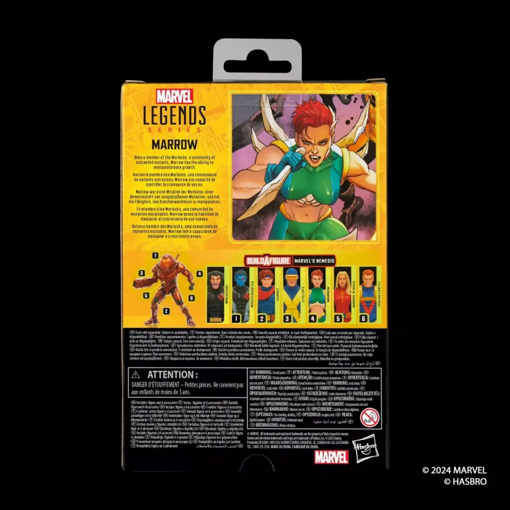 10. Marvel Legends Series X Men Marrow Figura, 15cm