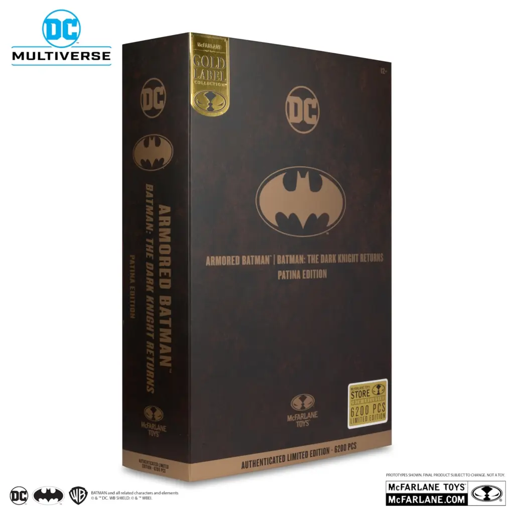 10. McFarlane Gold Label Armored Batman (DKR) Figura, 18cm