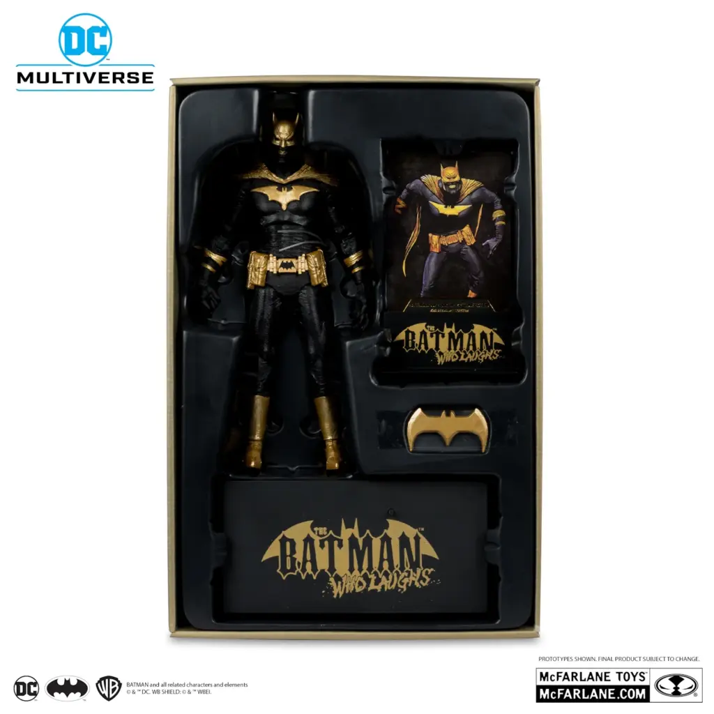 10. McFarlane Gold Label Batman Of Earth 22 Infected (Dark Metal) Figura, 18cm
