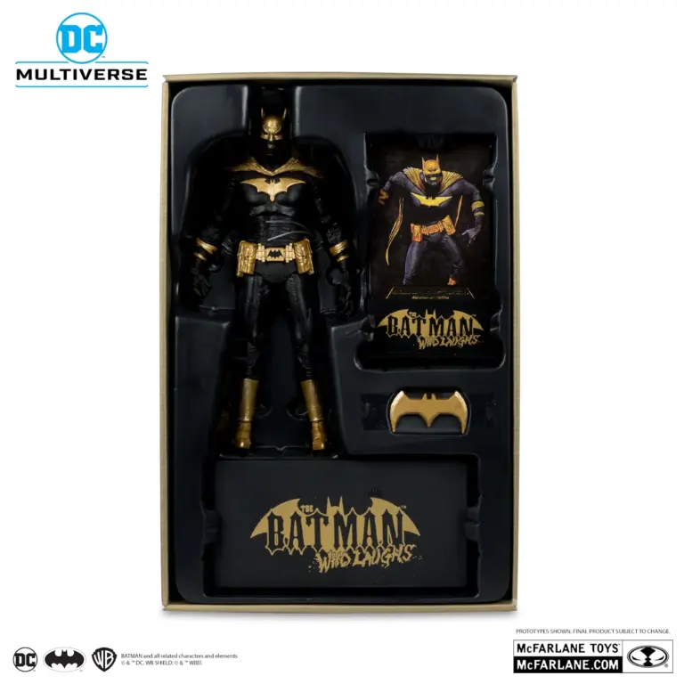 10. McFarlane Gold Label Batman Of Earth 22 Infected (Dark Metal) Figura, 18cm