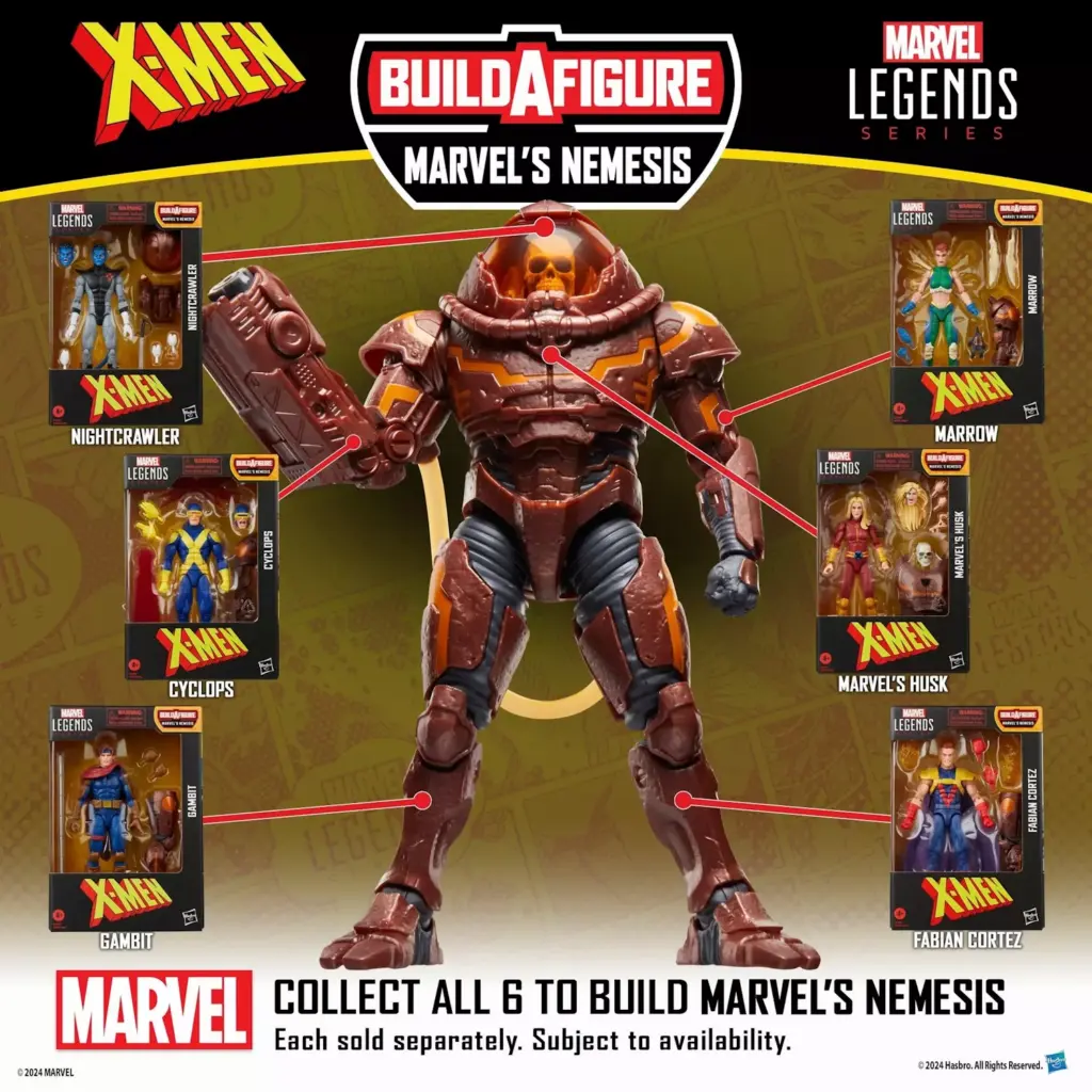 11. Marvel Legends Series X Men Marrow Figura, 15cm