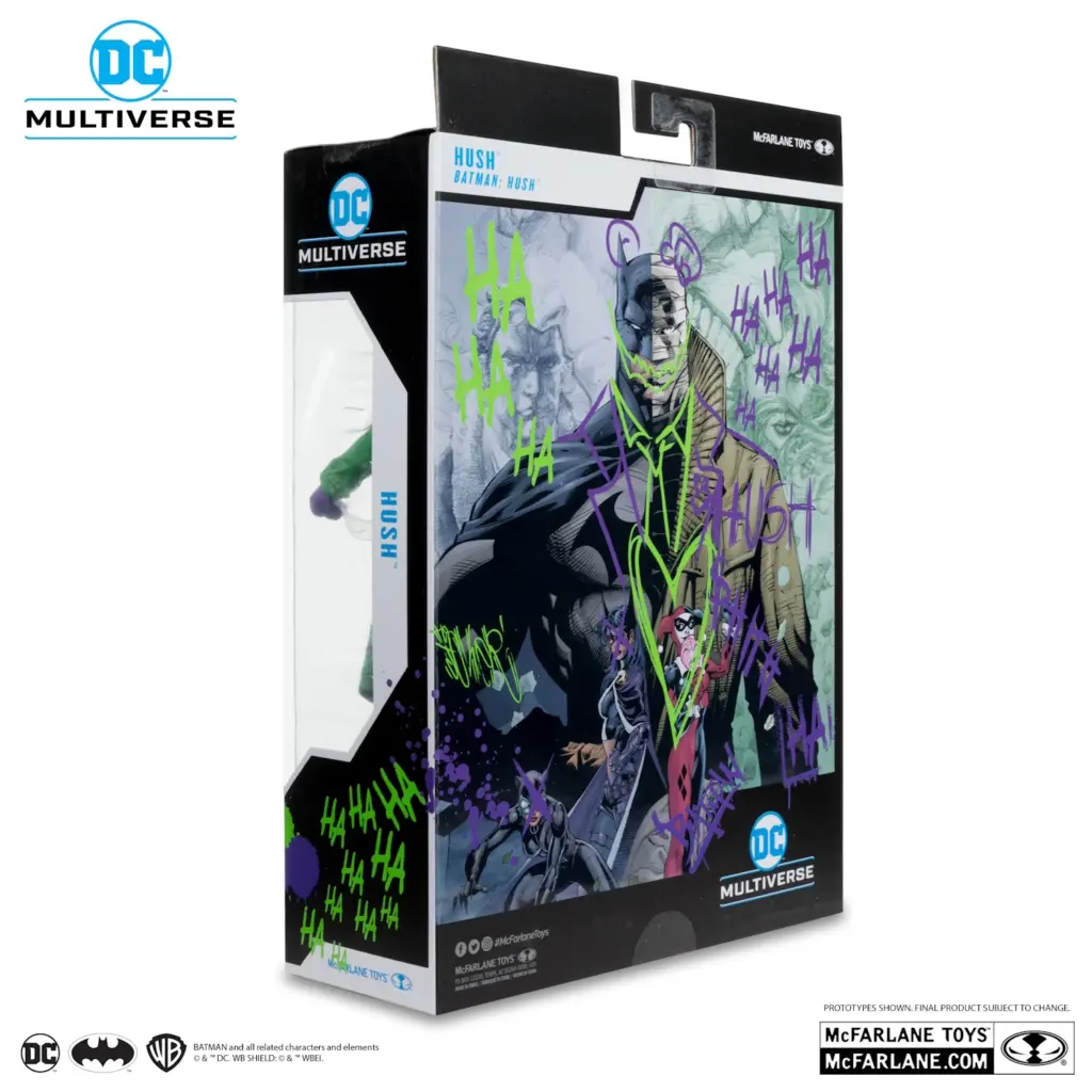 12. McFarlane Gold Label Hush (Jokerized) Figura, 18cm