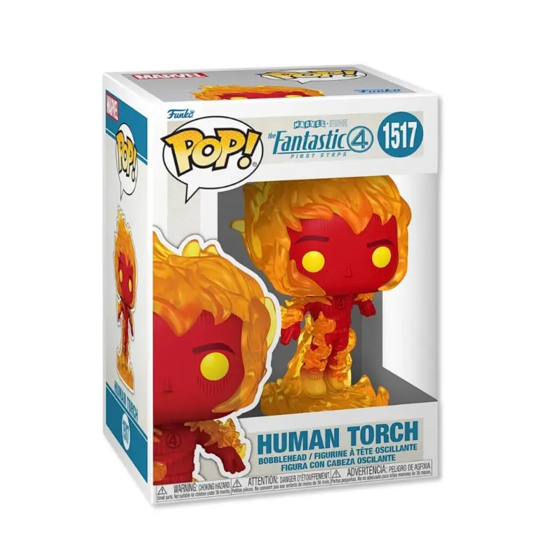 01. Funko Pop! Marvel The Fantastic Four Human Torch #1517