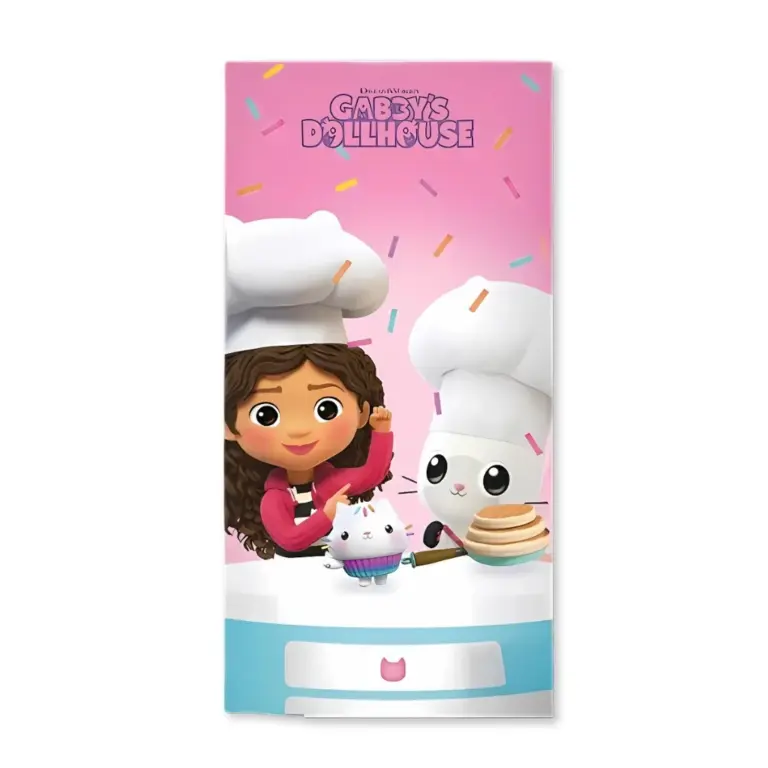 01. Gabby's Dollhouse 'Baking' Ručnik Za Plažu, 70x140 Cm