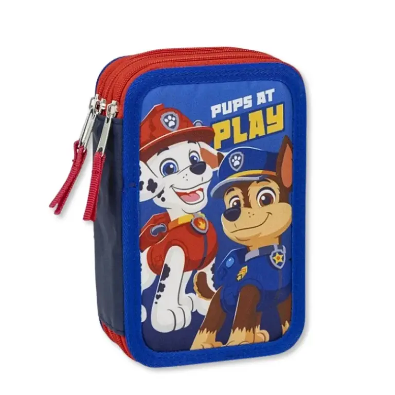 01. Paw Patrol 'Pups' Troslojna Pernica S Priborom