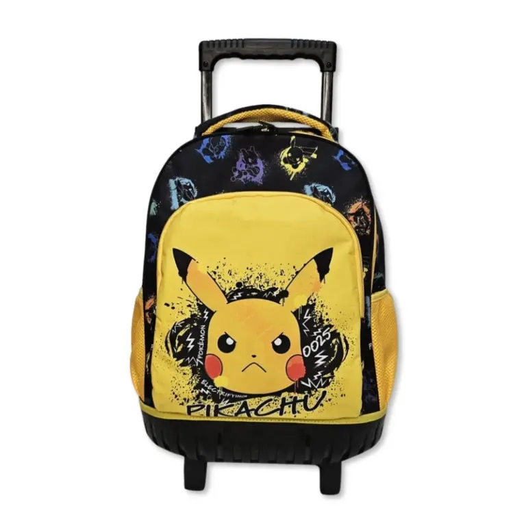 01. Pokémon 'Skate Face' školska Torba Na Kotačiće