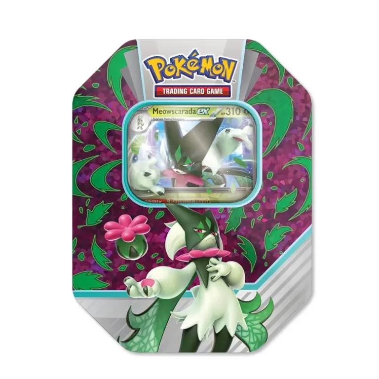 01. Pokémon TCG Paldea Partners Tin Meowscarada Ex