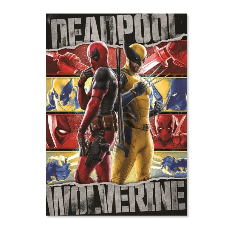 02. Deadpool & Wolverine Puzzle Compact, 1000pcs