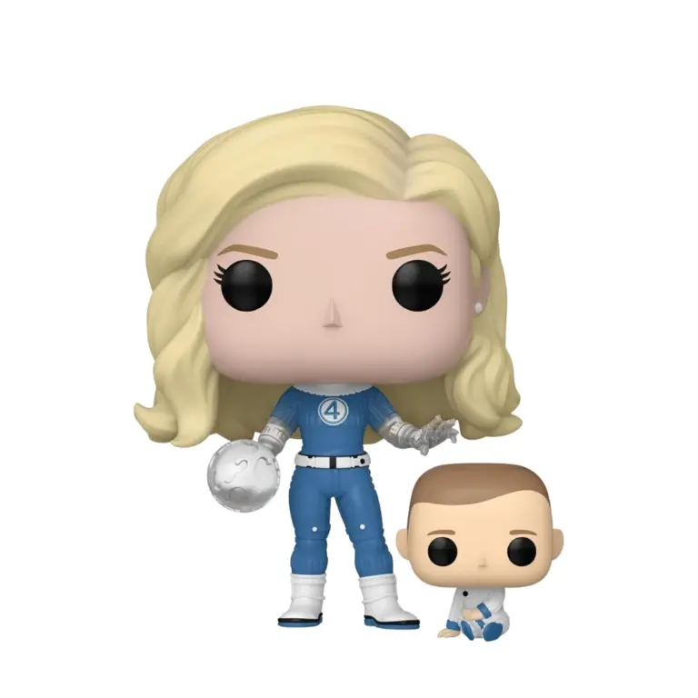 02. Funko Pop! & Buddy The Fantastic Four Invisible Woman & Franklin #1514