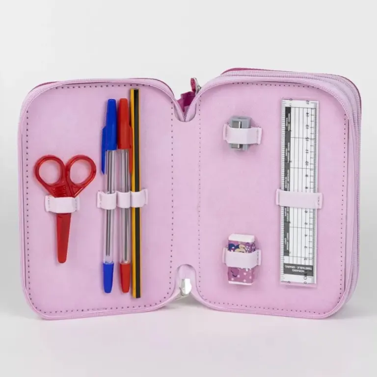 02. Minnie Mouse 'Dots' Troslojna Pernica S Priborom