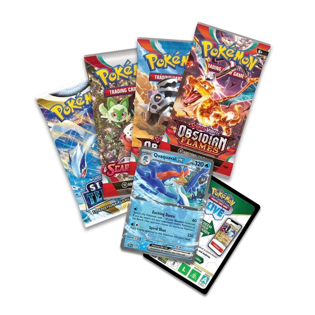 02. Pokémon TCG Paldea Partners Tin Quaquaval Ex